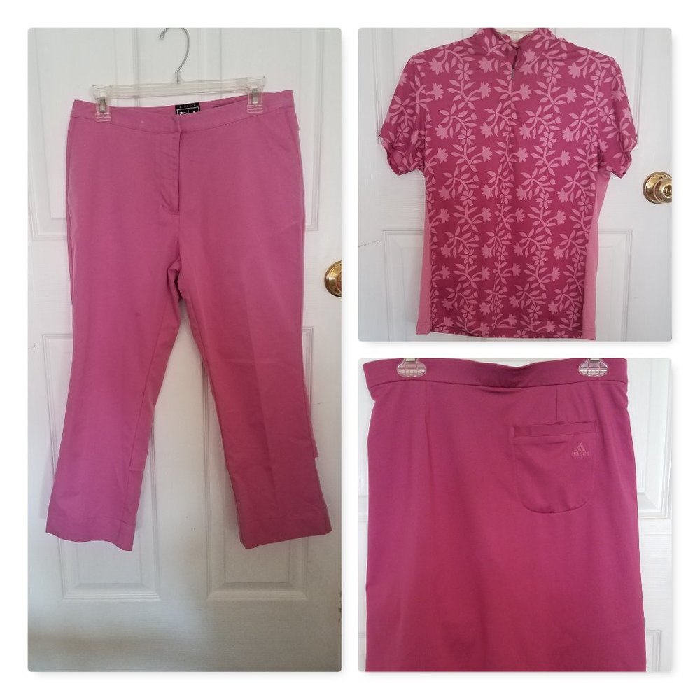 3 piece Adidas pant/skort/top set